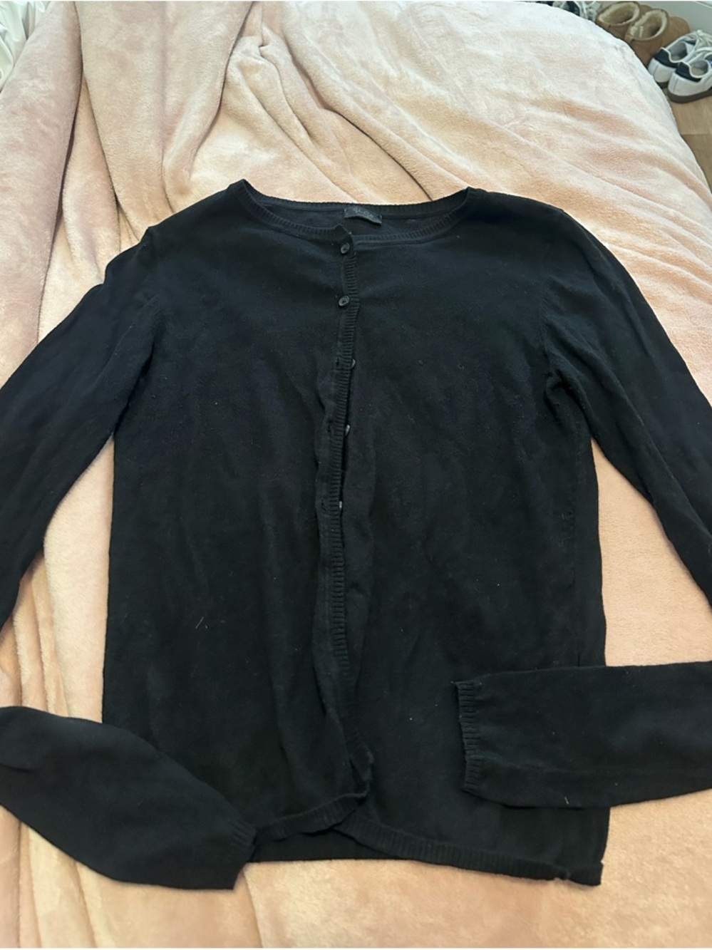 brandy melville black cardigan